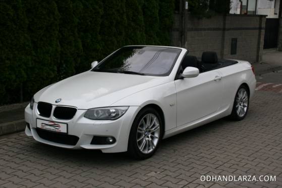 BMW E93 320d Kabriolet 2.0d 184KM Automat M-Pakiet Navi Xenon SalonPL FV23%!!! - Auta Na Miarę
